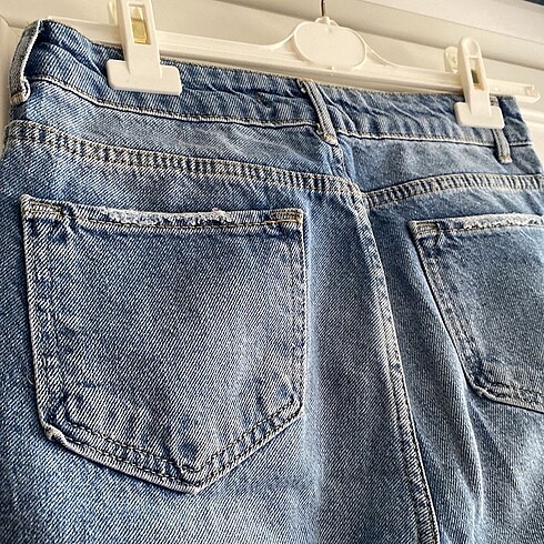 30 Beden mavi Renk mom jean