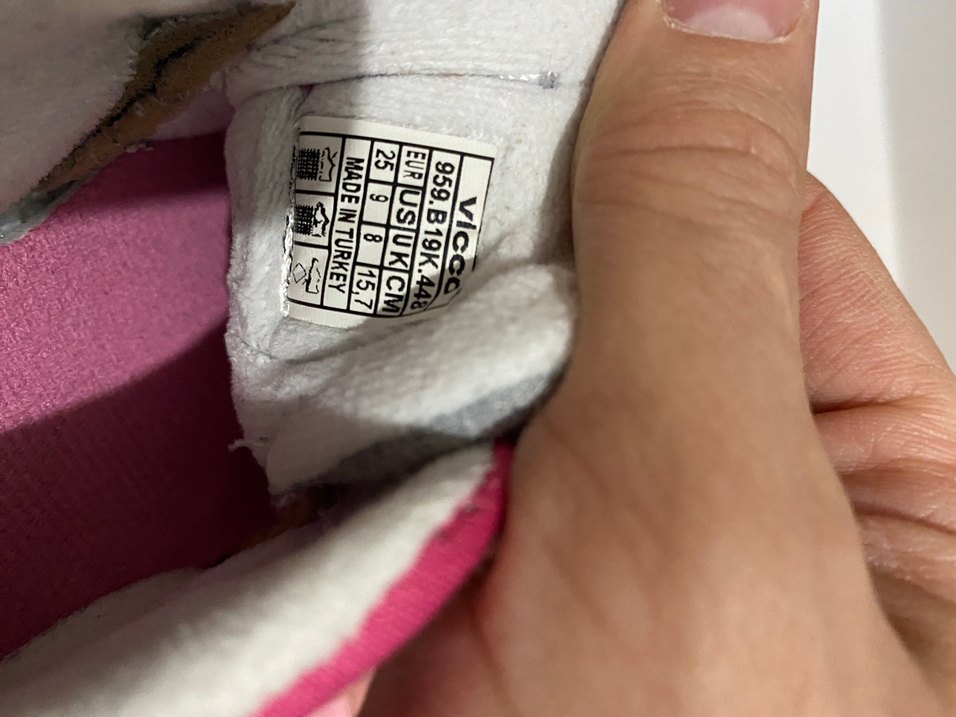 Kız çocuk  kreş ayakkabısı 25 numara - Görsel 3