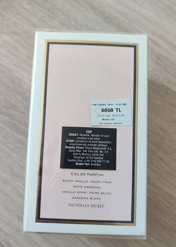  Beden Victoria's Secret Tease Kadın Parfümü 100 ml