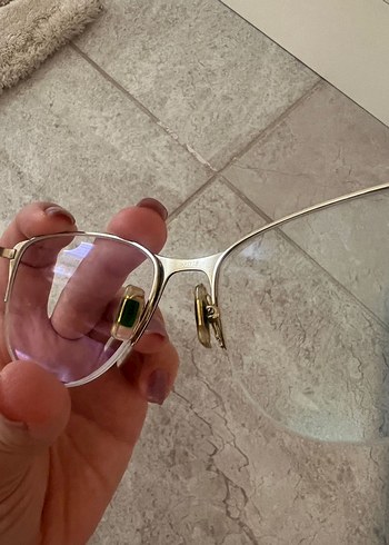 Miu Miu Miu Miu Bej Parlak Minimalist Kadın Gözlüğü