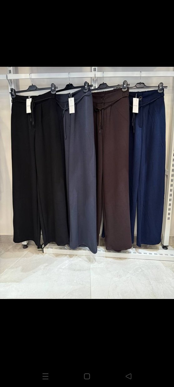 BELİ İPLİ LİKRALI PALAZZO - Görsel 2