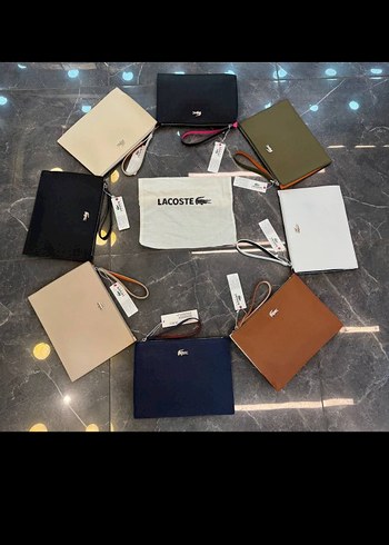Lacoste Çok Renkli Kadın Deri Çanta