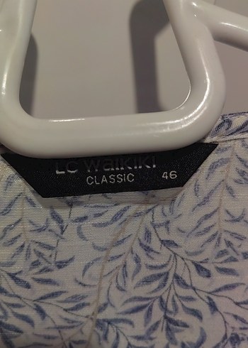 Bohem V Yaka Düğmeli Gri Desenli Kadın Bluz - Görsel 6