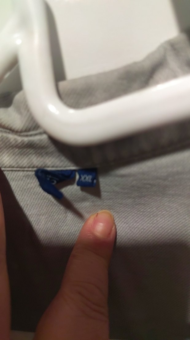 Gri Düğmeli Kadın Keten Gömlek - Görsel 5