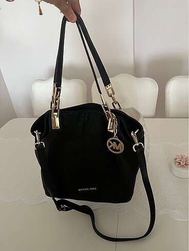 Michael Kors Deri Siyah Orjinal