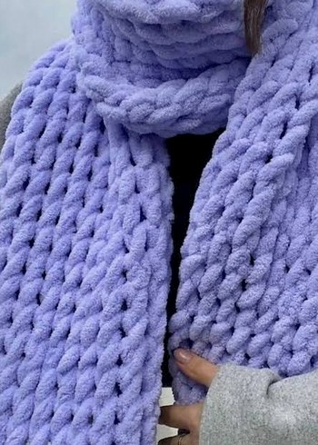 Örgü atkı - Görsel 3