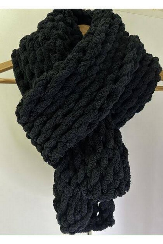 Örgü  atkı - Görsel 2