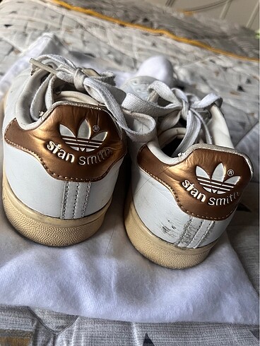 37 Beden beyaz Renk Adidas stansmith beyaz 37