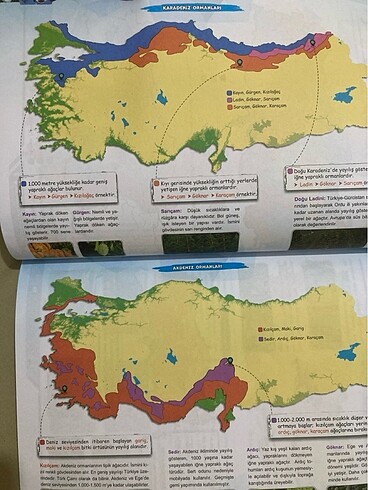  Beden Coğrafyanın kodları Türkiye haritaları