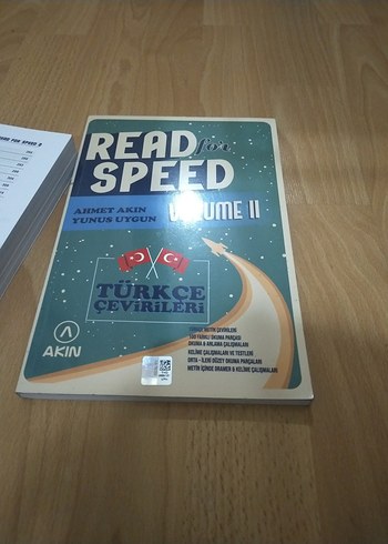  Beden Renk Read for Speed 2 Cilt Hızlı Okuma Kitapları