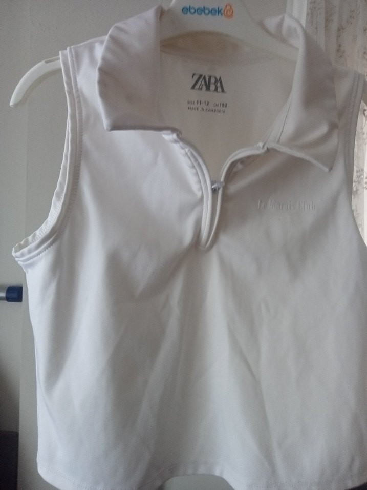 Beyaz Çocuk Bluz - Görsel 4