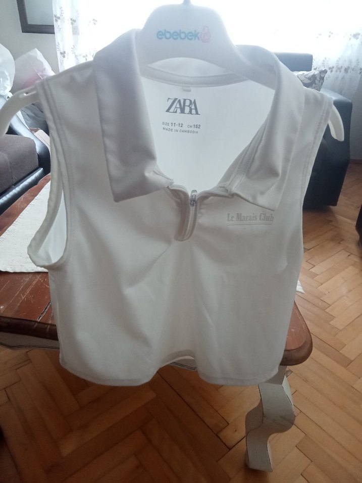 Beyaz Çocuk Bluz - Görsel 2