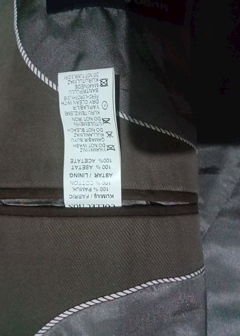 HakiErkek Regular Fit Notch Yaka Takım Elbise - Görsel 5