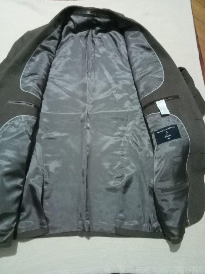 HakiErkek Regular Fit Notch Yaka Takım Elbise - Görsel 4