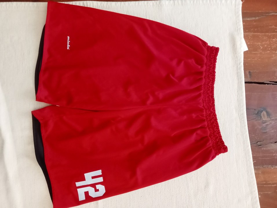 Fermuarlı Siyah Spor Erkek basketbol Şortu - Görsel 2