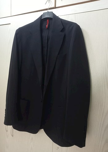 Damat Lacivert Erkek Düz Kesim Blayzer Ceket - Görsel 4