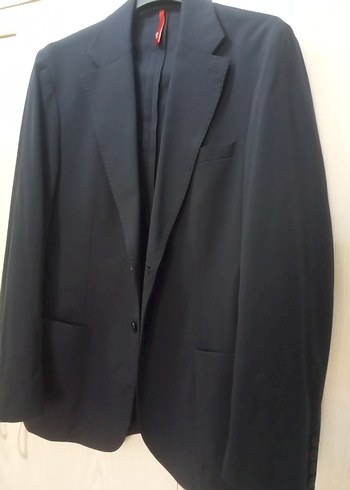 Damat Lacivert Erkek Düz Kesim Blayzer Ceket - Görsel 8