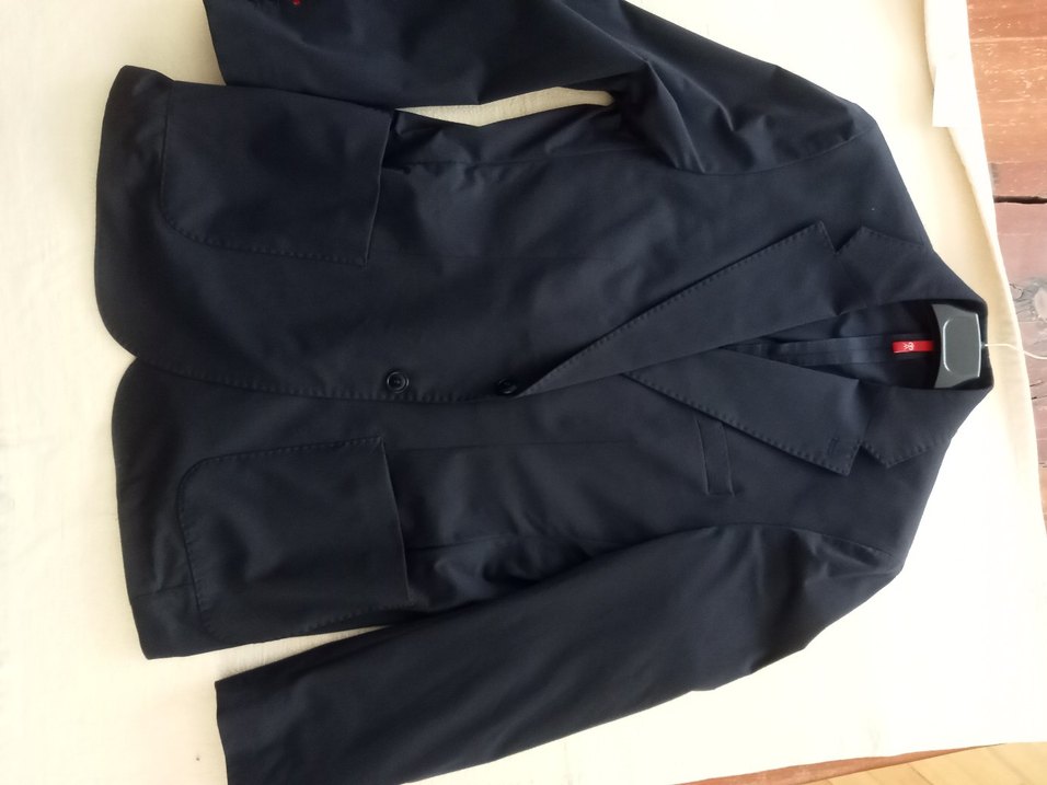 Damat Lacivert Erkek Düz Kesim Blayzer Ceket - Görsel 2