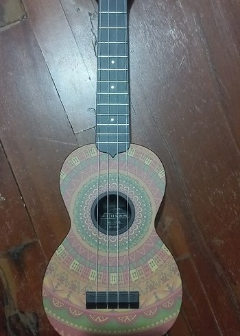 Kala Renkli Mehndi Desenli Soprano Ukulele - Görsel 4