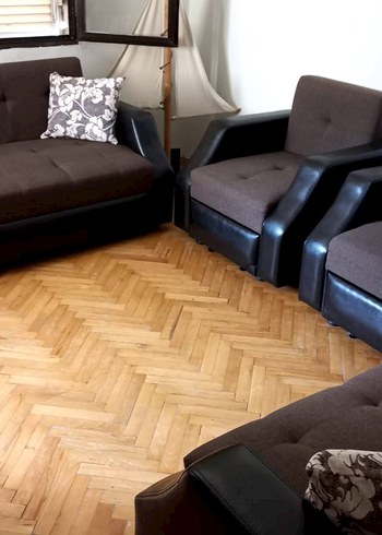 Koyu Kahverengi Modern Koltuk takımı