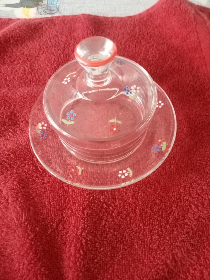 Renkli Desenli Cam Bebek şekerlik - Görsel 2