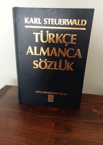 iki kitap tek fiyat Karl Steuerwald Almanca Türkçe Sözlük