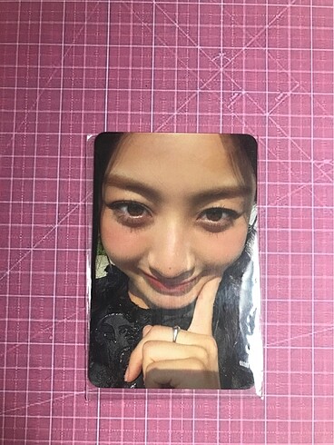 Twice jihyo strategy orjinal card hasarsız