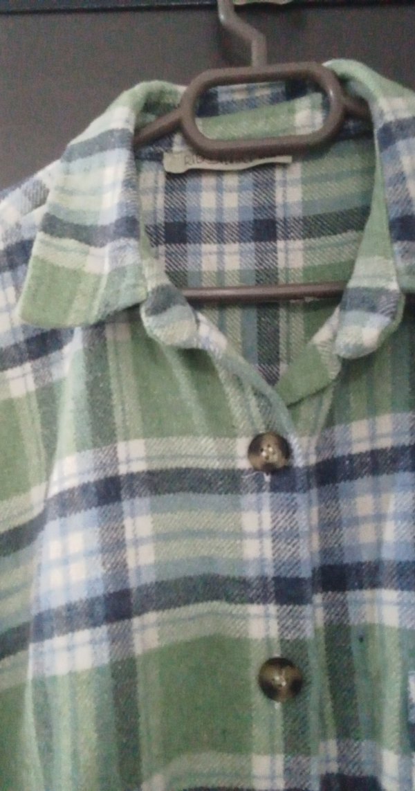 Düğmeli, Uzun Kollu, Gevşek Kesim Kadın Gömlek - Görsel 4