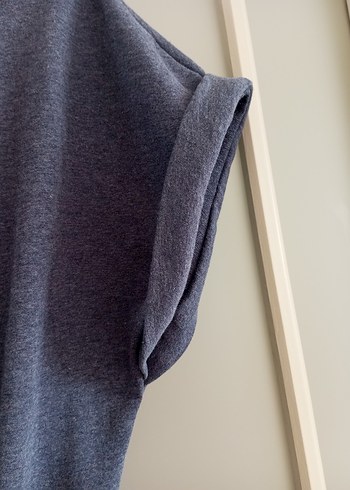 Gri   Midi Elbise - Görsel 2