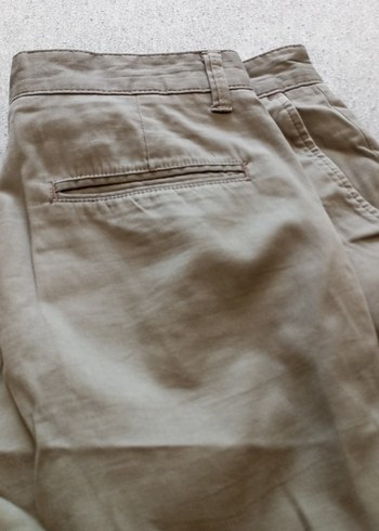 42 Beden gri Regular Fit Keten Erkek Pantolon