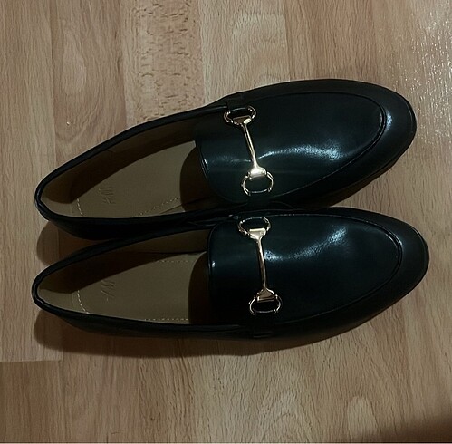 siyah loafer ayakkabı