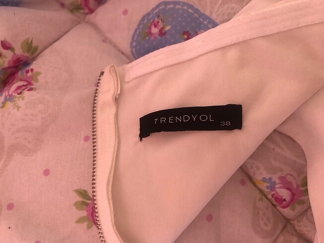 Trendyol & Milla Straplez tüllü crop