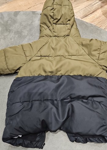 Erkek Çocuk Kapüşonlu Fermuarlı Mont - Görsel 3