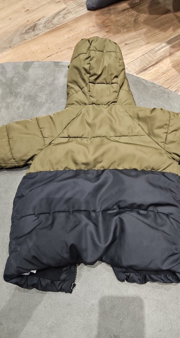 Erkek Çocuk Kapüşonlu Fermuarlı Mont - Görsel 3