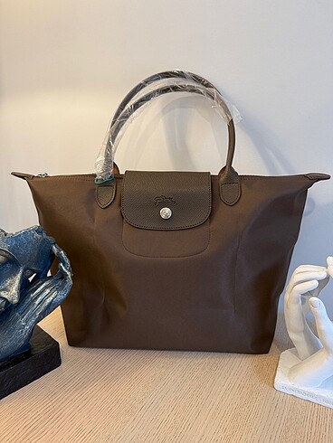 Tona Ton Acı Kahve LongChamp Large Çanta