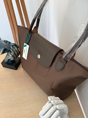 Beden Tona Ton Acı Kahve LongChamp Medium Çanta