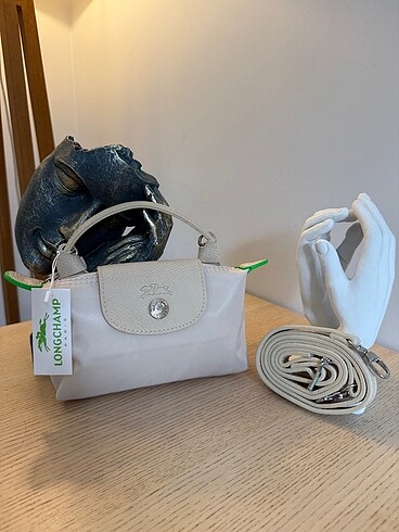 Fosforlu Krem LongChamp Mini Çanta
