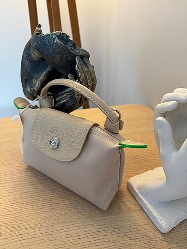 Longchamp Fosforlu Krem LongChamp Mini Çanta