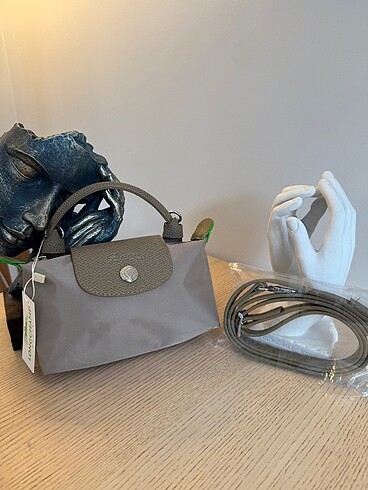 Fosforlu Vizon LongChamp Mini Çanta