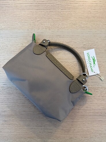 Beden gri Renk Fosforlu Vizon LongChamp Mini Çanta