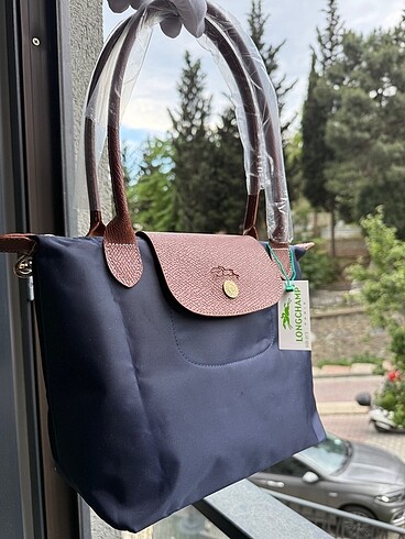 Lacivert LongChamp Small Çanta