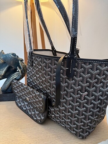 Maison Goyard Goyard Siyah Küçük Boy PM Çanta