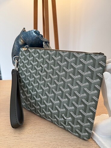 Maison Goyard Goyard Yeşil Clucth