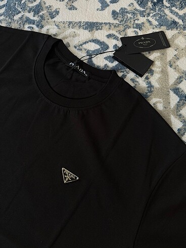 Prada Prada Siyah Oversize Tişört
