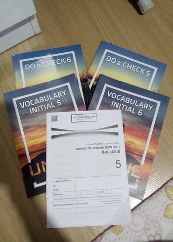 YDT Yabancı Dil Sınav Hazırlık Kitapları Seti