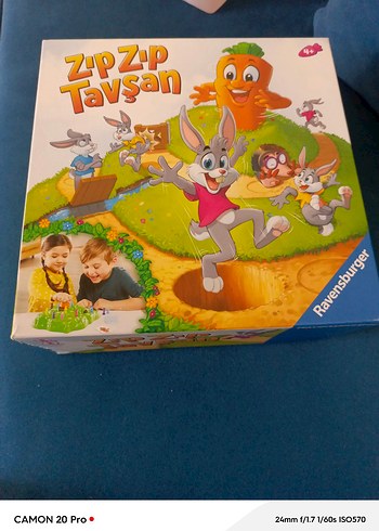 Zip Zip Tavşan Ravensburger Çocuk Oyunu