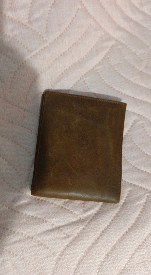 Koyu Kahverengi Nakışlı Erkek Cüzdan - Görsel 3