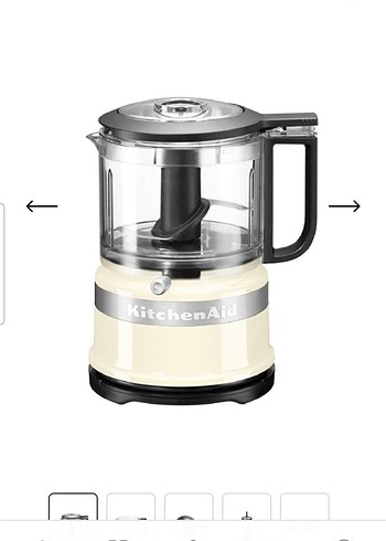 Kitchenaid 5KFC3516 Almond Cream Mini Mutfak Robotu