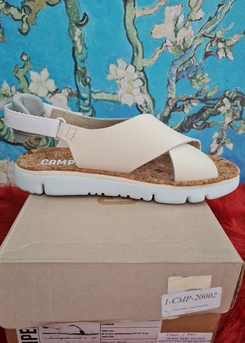 Camper Kadın Sandalet K200157-023 Camper Oruga Sandal Bej - Görsel 5