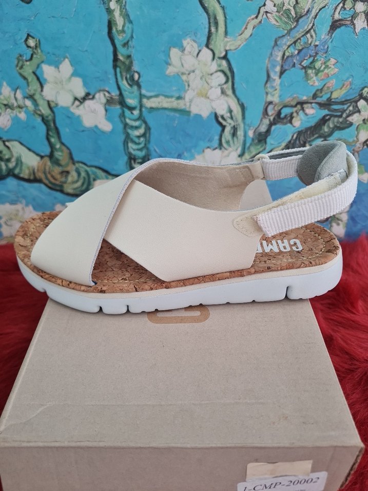 Camper Kadın Sandalet K200157-023 Camper Oruga Sandal Bej - Görsel 2